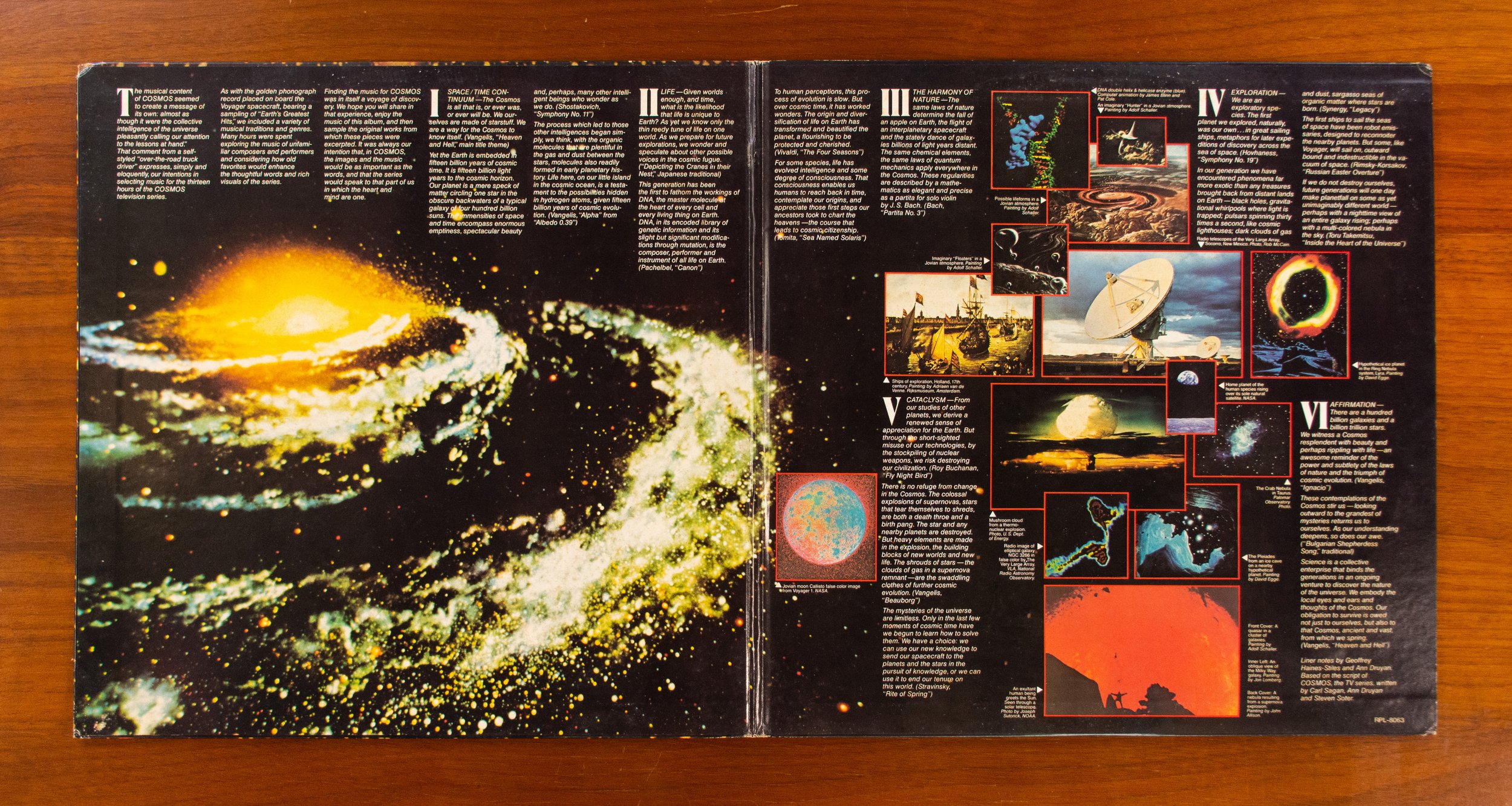 LPレコード【COSMOS】4枚セット ★激レア★ Reveal 0475: The Music of Cosmos — Vinyl Reveals